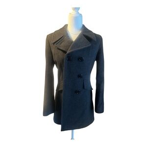 Donnybrook Double Breasted Wool Peacoat Size 2 SE1